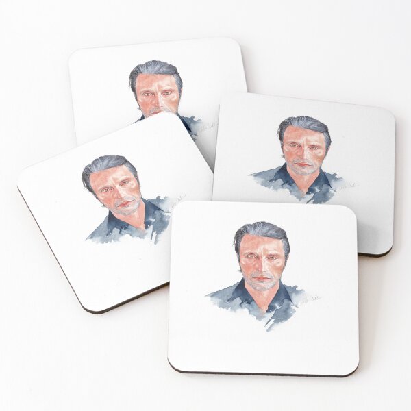 Item preview, Beautiful Model Mads Actor Mikkelsen Gift Music Fans designed and sold by QuintenVang.