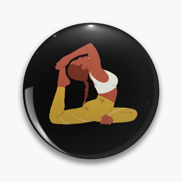 Item preview, Half moon yoga pose designed and sold by SAFREN.