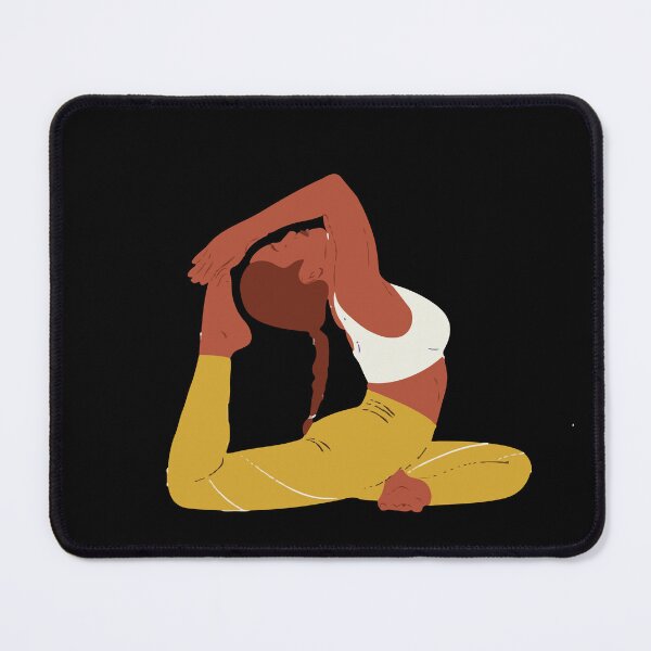 Item preview, Half moon yoga pose designed and sold by SAFREN.