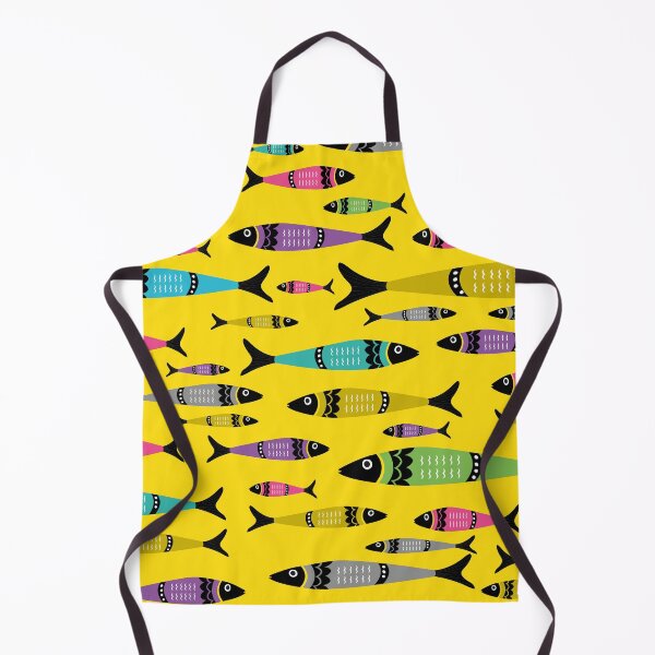 Item preview, Colorful Sardine Fish Print designed and sold by thelake-goose.