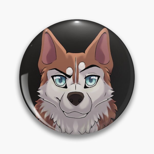 Item preview, Confident / Cocky Expression Red Husky designed and sold by Bamsdrawz.