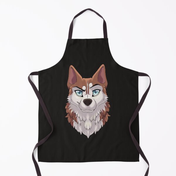 Aperçu de l'œuvre Husky rouge expression confiante / arrogante créée et vendue par Bamsdrawz.