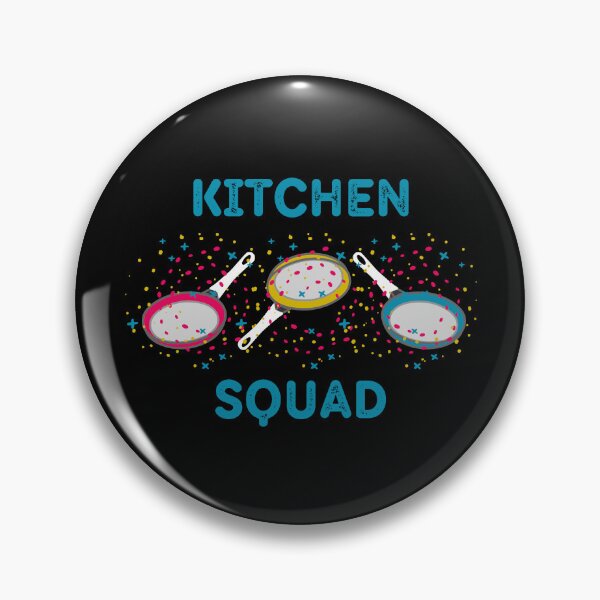 Item preview, Kitchen Squad With Blue Letters Pansexual Meme In Black designed and sold by LuckyKermit.