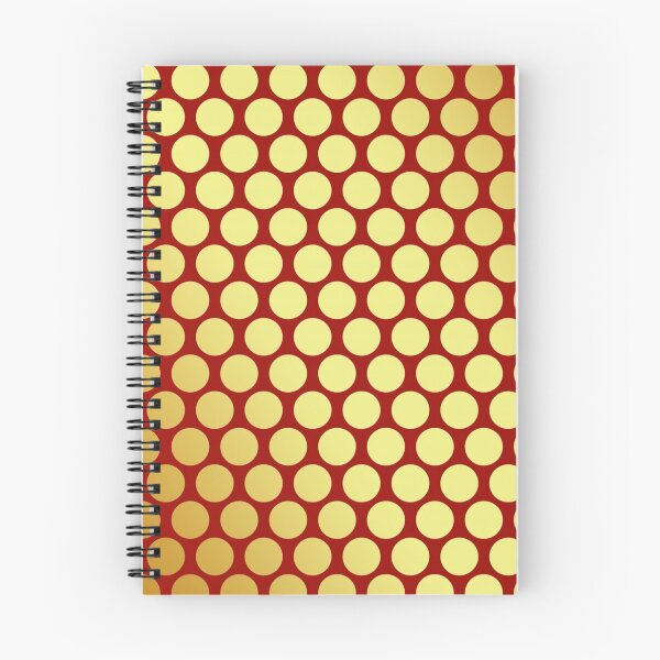 Item preview, Gold Spots On Red designed and sold by MurphyMorganGifts.