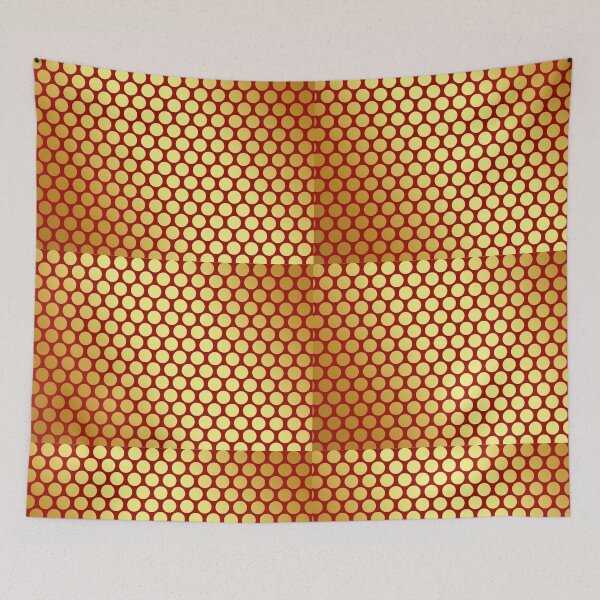 Item preview, Gold Spots On Red designed and sold by MurphyMorganGifts.