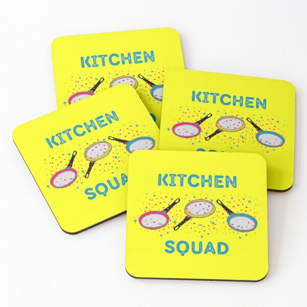 Item preview, Kitchen Squad With Blue Letters Pansexual Meme In Yellow designed and sold by LuckyKermit.