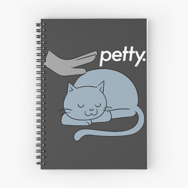 Item preview, Petty Cat (on dark print) designed and sold by Bradfordley.