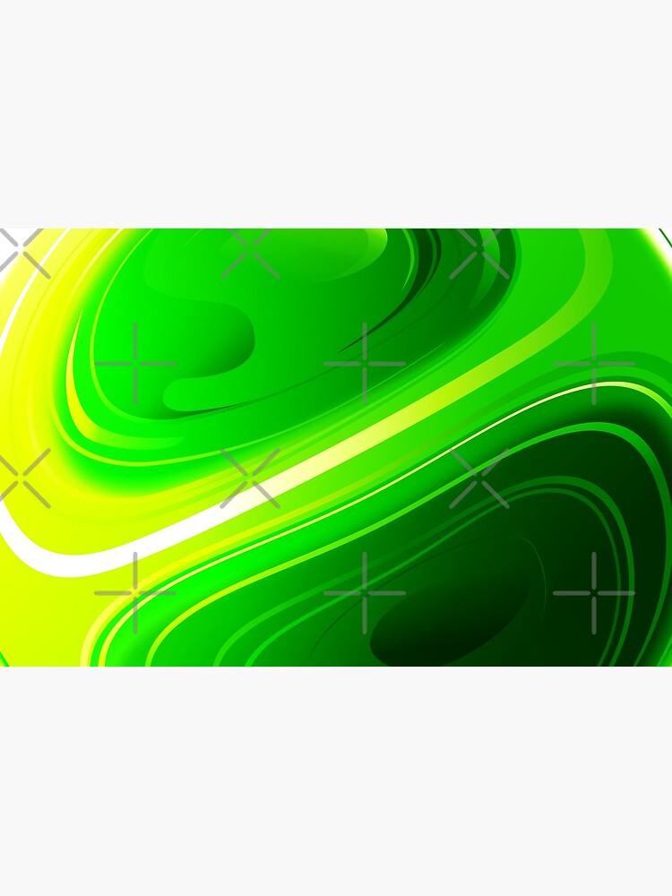 Unusual abstract green sphere by andrey-art