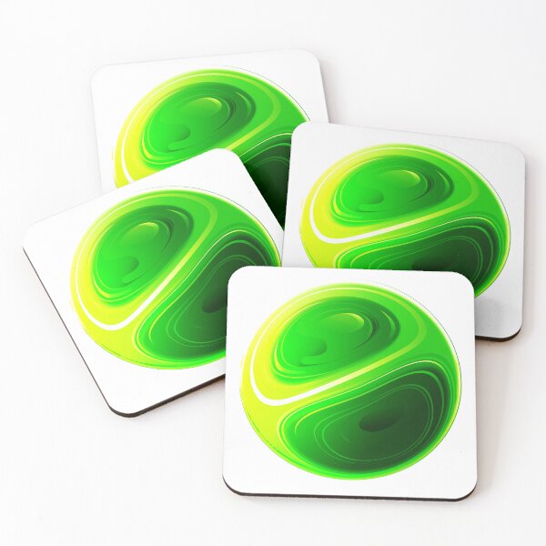 Item preview, Unusual abstract green sphere designed and sold by Andrey Prokopenko.