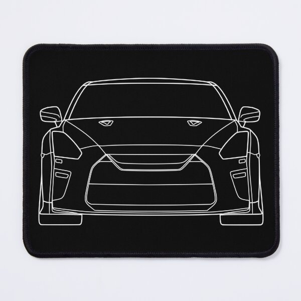 Item preview, Nissan GTR R35 2017 white lines designed and sold by EdimDesign.