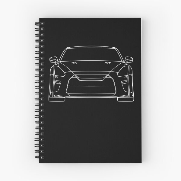Item preview, Nissan GTR R35 2017 white lines designed and sold by EdimDesign.