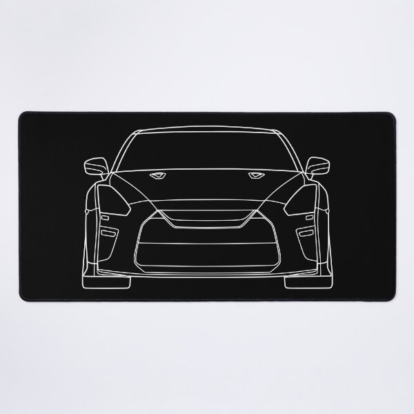 Item preview, Nissan GTR R35 2017 white lines designed and sold by EdimDesign.