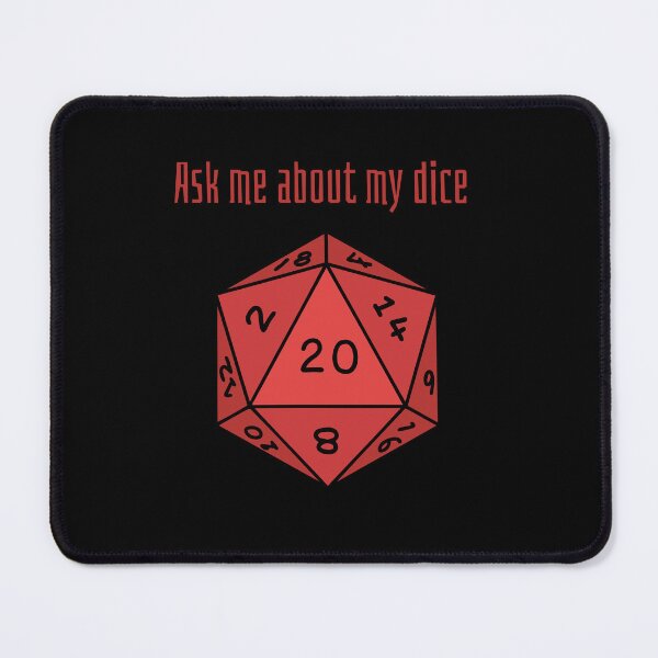 Item preview, D20 Ask me  designed and sold by NicoleBellal.