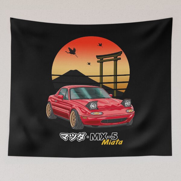 Item preview, Nippon JDM Red MX5 Miata  designed and sold by JDM Guyvit.