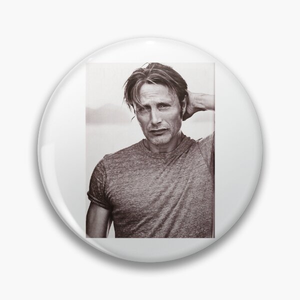 Item preview, Funny Gifts Mikkelsen Danish Mads Actor  Retro Wave designed and sold by QuintenVang.