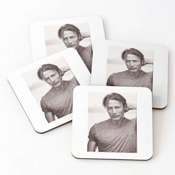 Item preview, Funny Gifts Mikkelsen Danish Mads Actor  Retro Wave designed and sold by QuintenVang.