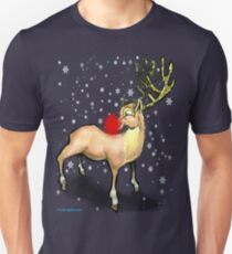 Roudolf the Red Nosed Reindeer Slim Fit T-Shirt