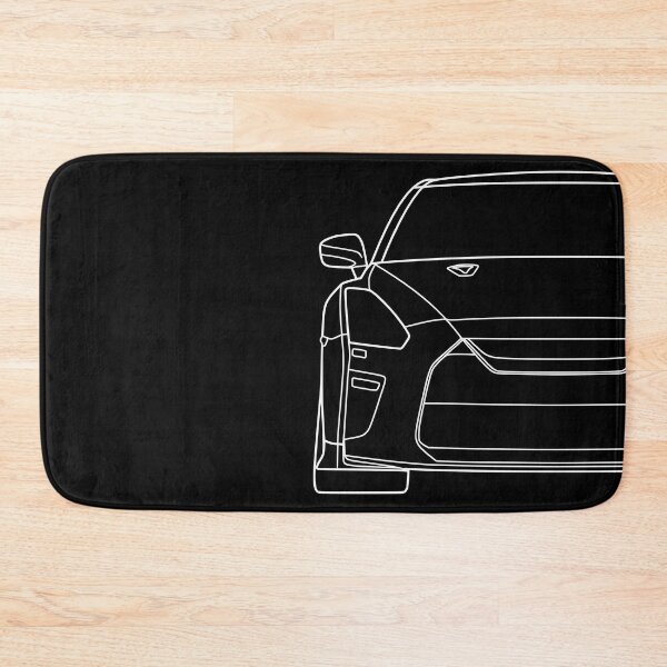 Item preview, Nissan GTR R35 2017 white lines designed and sold by EdimDesign.