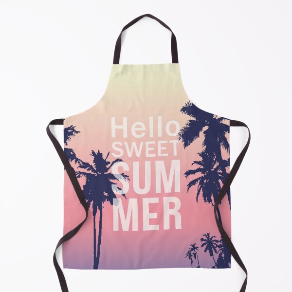 Item preview, Hello Sweet summer Sweet summer with palm tree designed and sold by onzpacesdesign.