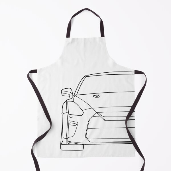 Item preview, Nissan GTR R35 2017 black lines designed and sold by EdimDesign.