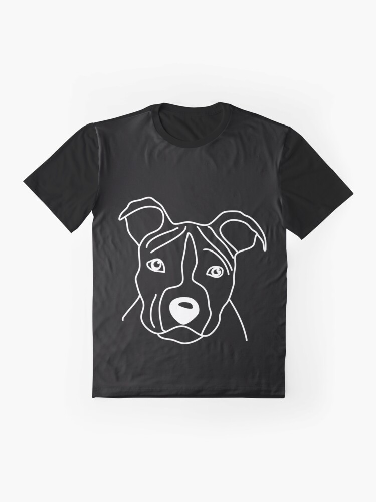 Thumbnail 4 von 5, Grafik T-Shirt, american staffordshire terrier designt und verkauft von dog-shirt.