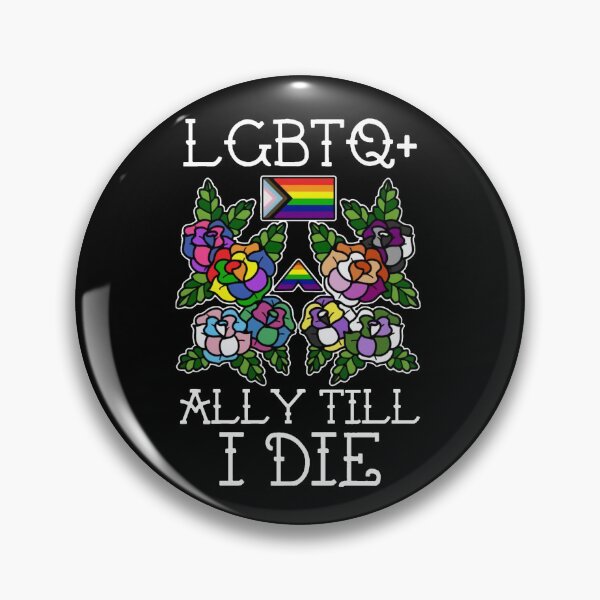 Item preview, LGBTQ+ Ally Till I Die designed and sold by louisabu.