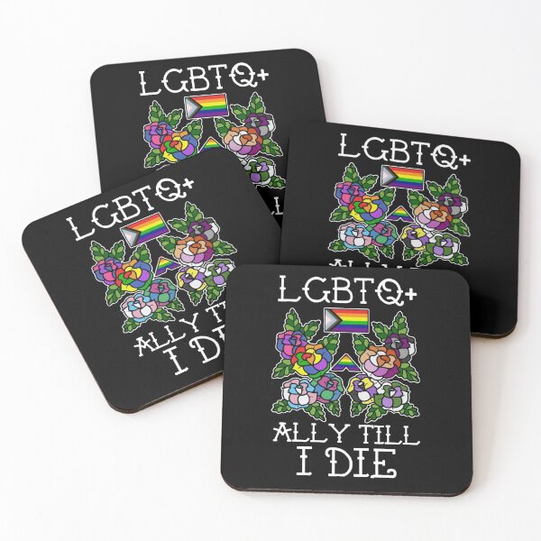 Item preview, LGBTQ+ Ally Till I Die designed and sold by louisabu.