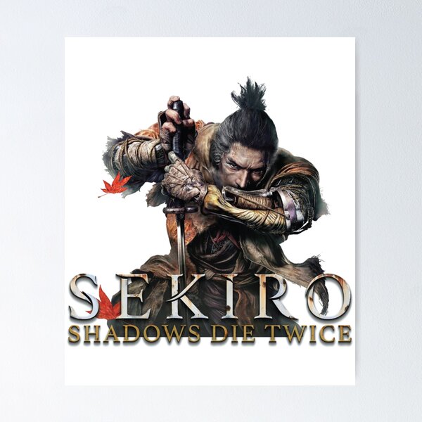 Sekiro video game poster pc, ps4, exclusivo rpg rpg jogo lona