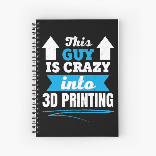 Item preview, This Guy Is Crazy Into 3D Printing designed and sold by Printint.