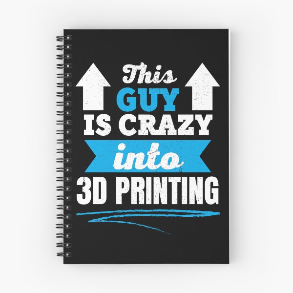 Item preview, This Guy Is Crazy Into 3D Printing designed and sold by Printint.