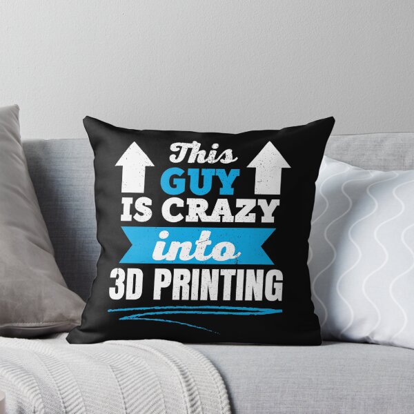 Item preview, This Guy Is Crazy Into 3D Printing designed and sold by Printint.