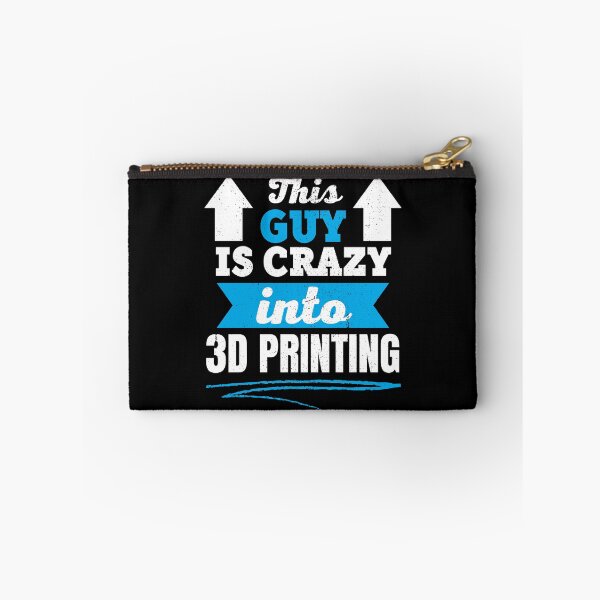 Item preview, This Guy Is Crazy Into 3D Printing designed and sold by Printint.