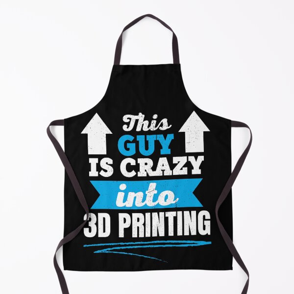 Item preview, This Guy Is Crazy Into 3D Printing designed and sold by Printint.