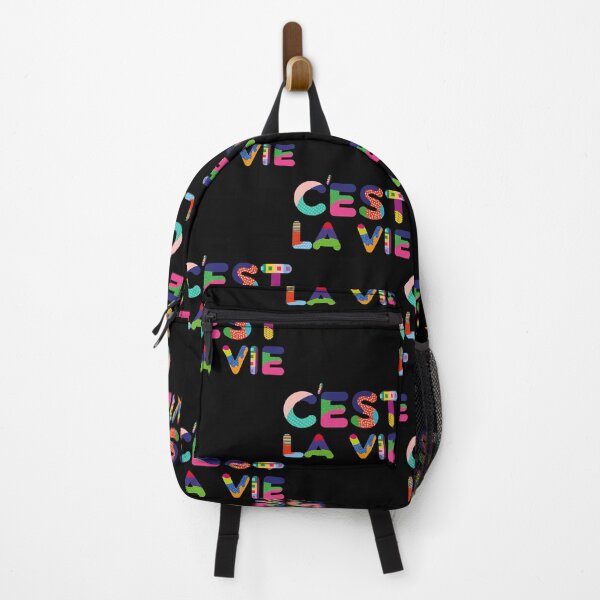 Item preview, C'est La Vie Colorful Text  designed and sold by DavidFost76070.