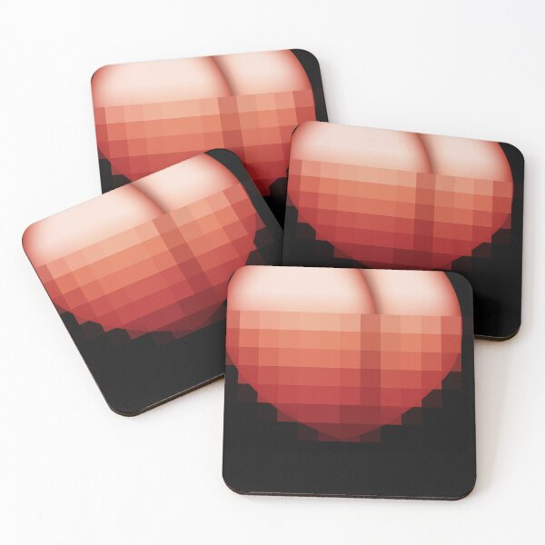 Item preview, Pixelated Peach  designed and sold by MagdaZeller.