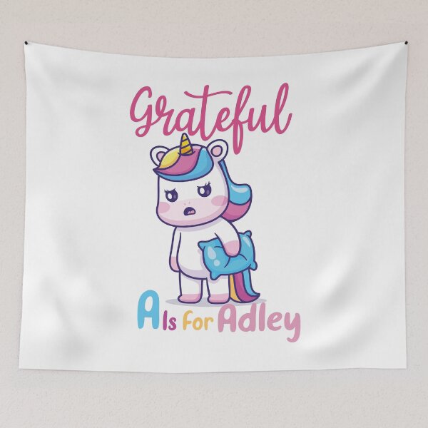 Item preview, A For Adley - Grateful A Is For Adley, Birthday, Gift Kids  designed and sold by Ouizza.