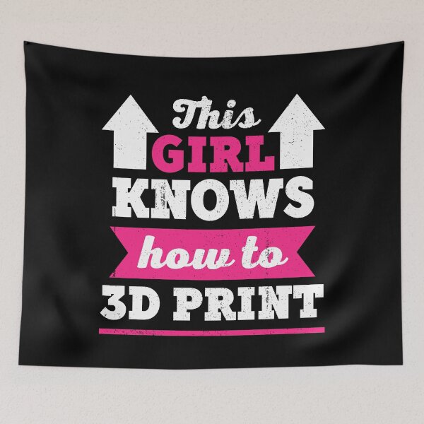 Item preview, This Girl Knows How To 3D Print designed and sold by Printint.