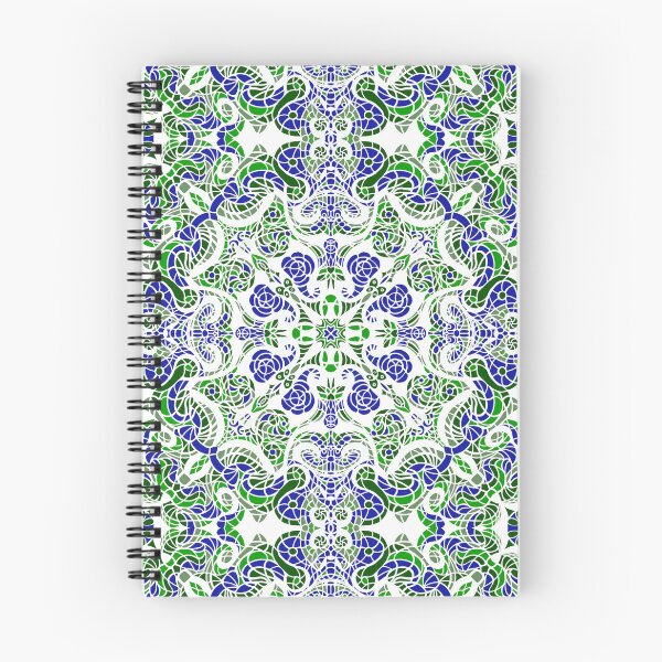 Aperçu de l'œuvre Motif bleu créée et vendue par Debbie Youll.