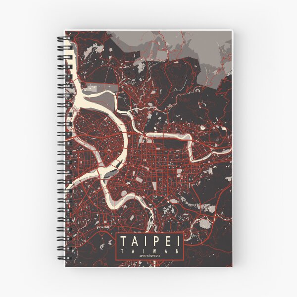 Item preview, Taipei City Map of Taiwan - Vector designed and sold by deMAP.