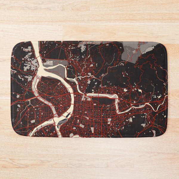 Item preview, Taipei City Map of Taiwan - Vector designed and sold by deMAP.