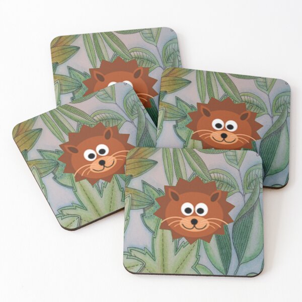 Item preview, Jungle Party Lion with handmade design designed and sold by KVDcreations.