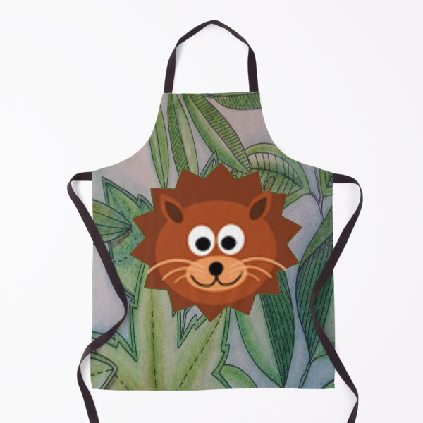 Item preview, Jungle Party Lion with handmade design designed and sold by KVDcreations.