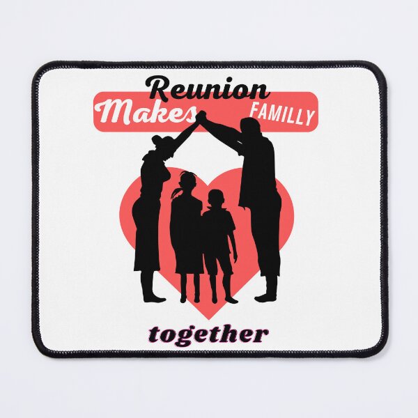 Item preview, Reunion makes family together - Red heart designed and sold by yssab.