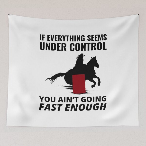 Item preview, Barrel Racer Rodeo Racing Horse Riding Race Funny designed and sold by TastefulTees.