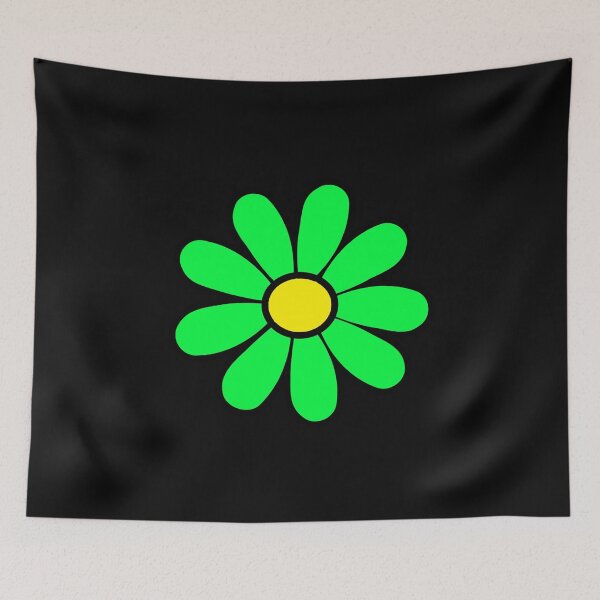Item preview, Happy Green Daisy Flower Power 60's 70s Retro Vintage Hippie Gardening  designed and sold by funnytshirtemp.