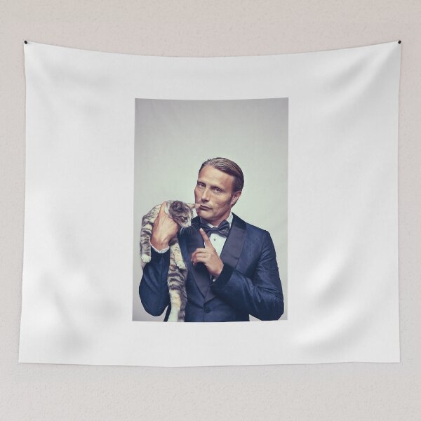 Item preview, Lover Gift Handsome Mikkelsen Actor Mads Gift For Movie Fans designed and sold by QuintenVang.