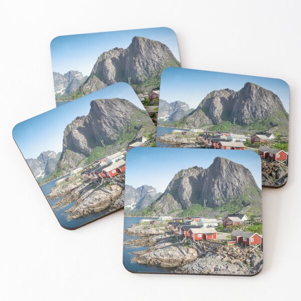 Item preview, Hamnoy Norwegian Fjord village Lofoten Islands designed and sold by Land Voyagers.