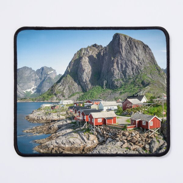 Item preview, Hamnoy Norwegian Fjord village Lofoten Islands designed and sold by Land Voyagers.