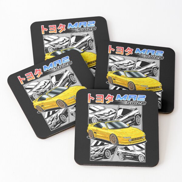 Item preview, Retro JDM Sports Car MR2 SW20 designed and sold by JDM Guyvit.