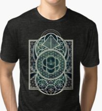Ultra Sacred Geometry - Dark Tri-blend T-Shirt